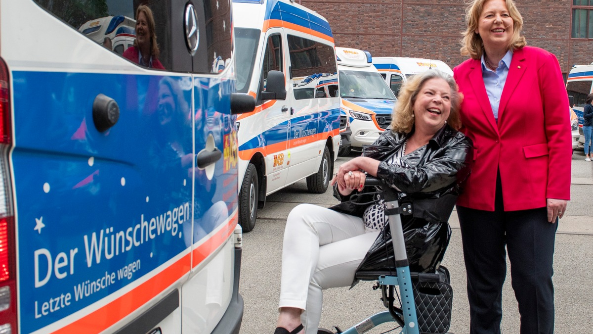 10 Jahre ASB-Wünschewagen: Ein Jahrzehnt voller erfüllter Herzenswünsche - Foto: presseportal.de