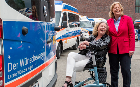 10 Jahre ASB-Wünschewagen: Ein Jahrzehnt voller erfüllter Herzenswünsche - Foto: presseportal.de