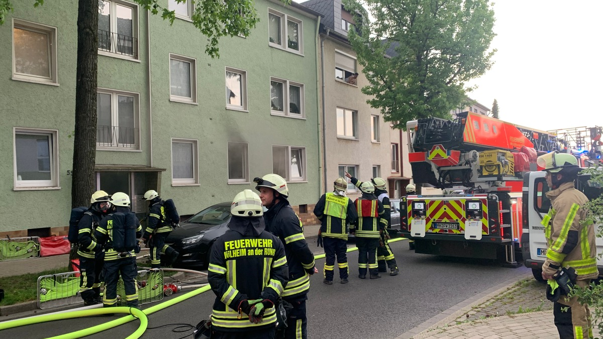 FW-MH: Küchenbrand im Mehrfamilienhaus - Foto: presseportal.de