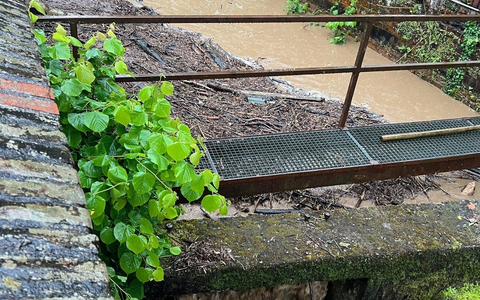 FW Ratingen: Einsatzreicher Tag für die Kräfte der Feuerwehr Ratingen - Unwetterfront sorgt für arbeitsreichen Nachmittag - Foto: presseportal.de