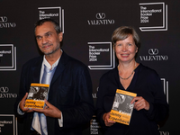 Autorin Jenny Erpenbeck und Übersetzer Michael Hofman teilen sich das Preisgeld in Höhe von 50.000 Pfund. - Foto: Alberto Pezzali/AP