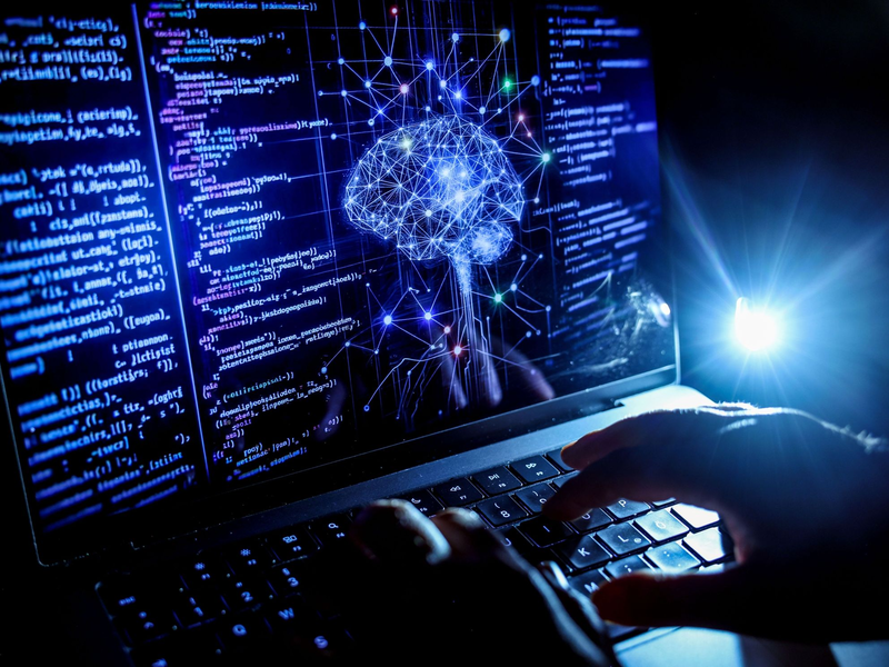 Künstliche Intelligenz hat Auswirkungen auf viele Bereiche und Branchen - auch auf die Musikwelt (Illustration). - Foto: Oliver Berg/dpa