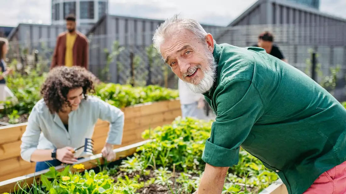 Grüne Auszeit: Damit das Werkeln im Garten guttut / Menschen mit Diabetes sollten auf ausreichend Sonnenschutz achten und ihre Werte im Blick haben - Bild: presseportal.de