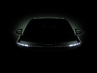 Škoda veröffentlicht die ersten Silhouetten des brandneuen batterieelektrischen Elroq - Foto: presseportal.de