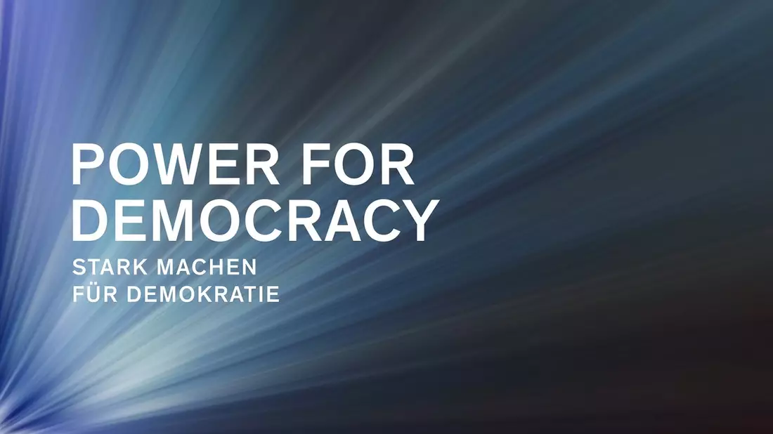 Der Demokratiepreis Power for Democracy geht zum 75. Jahrestag des Grundgesetzes in die dritte Runde - Bild: presseportal.de