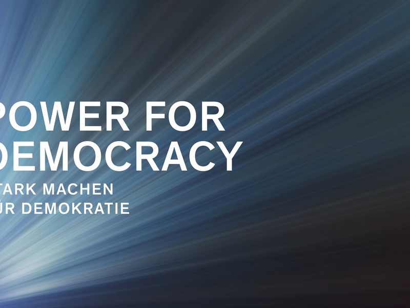 Der Demokratiepreis Power for Democracy geht zum 75. Jahrestag des Grundgesetzes in die dritte Runde - Foto: presseportal.de