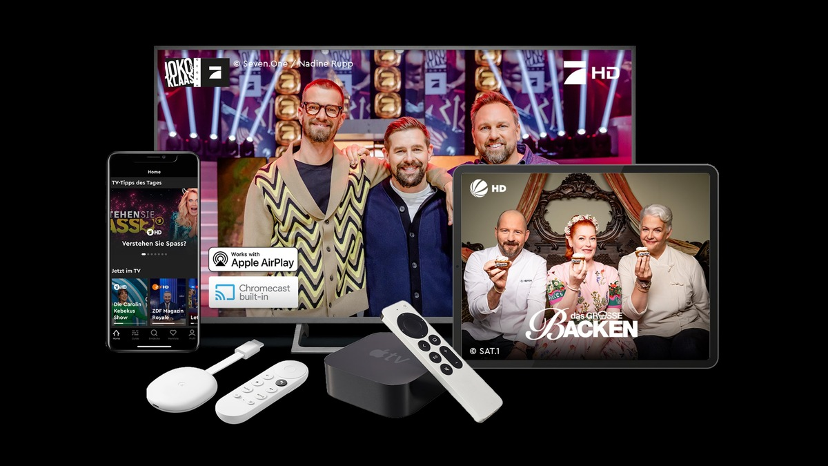 Aus HD+ ToGo wird HD+ MultiScreen: mehr Funktionen, günstigerer Preis - Foto: presseportal.de