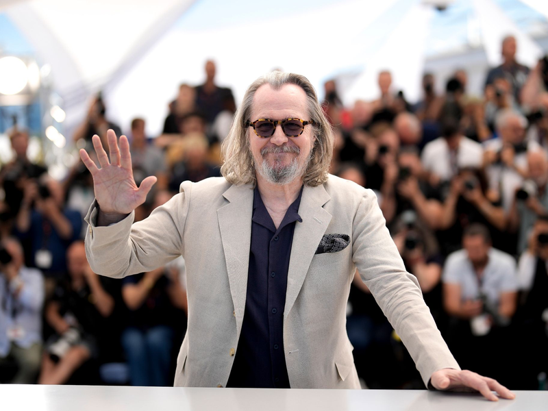 Schauspieler Gary Oldman bei den Filmfestspielen in Cannes. - Foto: Andreea Alexandru/Invision/AP/dpa