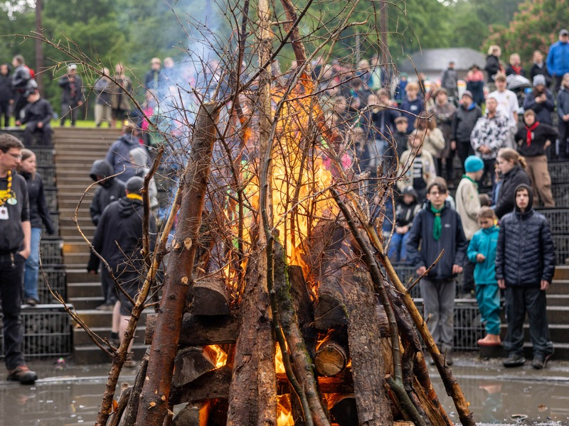 100 % Mensch: Bundesweites Pfingstlager der DPSG - Foto: presseportal.de