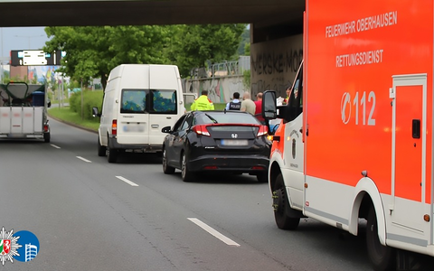 POL-OB: Verkehrsunfall unter dem Einfluss von Betäubungsmittel: 50-Jährige verletzt - Bild: presseportal.de