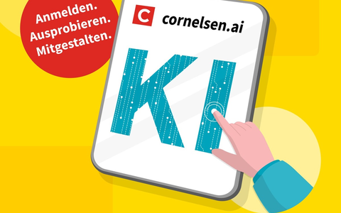 Schule: Schnelle Entlastung, mehr Zeit / KI-Toolbox cornelsen.ai startet in die Beta-Phase - Foto: presseportal.de