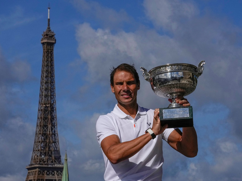 Will bei den French Open in Paris noch einmal um den Titel kämpfen: Rafael Nadal - Foto: Michel Euler/AP/dpa