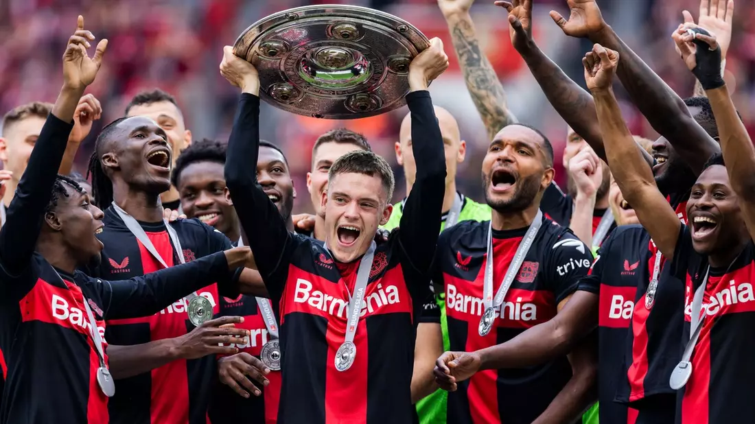 Leverkusener Titelfeier live im WDR Fernsehen und auf sportschau.de - Bild: presseportal.de