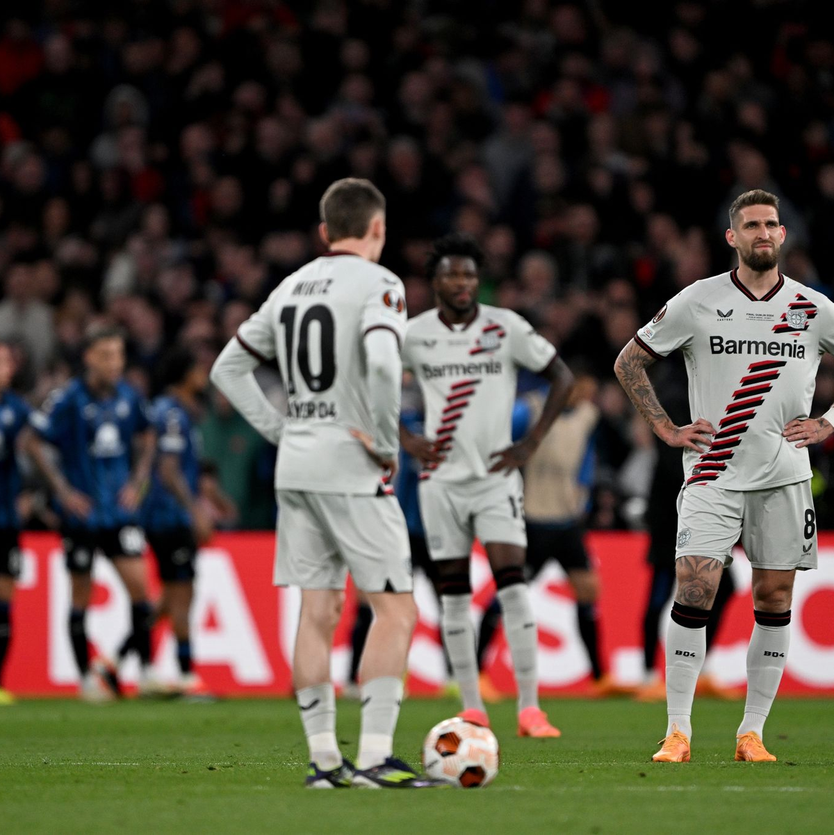 Der Triple-Traum der Leverkusener ist geplatzt. - Foto: Federico Gambarini/dpa