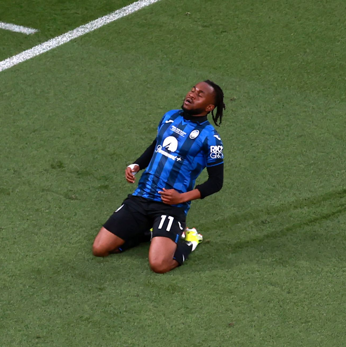 Mit drei Toren Atalantas Matchwinner: Ademola Lookman. - Foto: Liam Mcburney/PA Wire/dpa