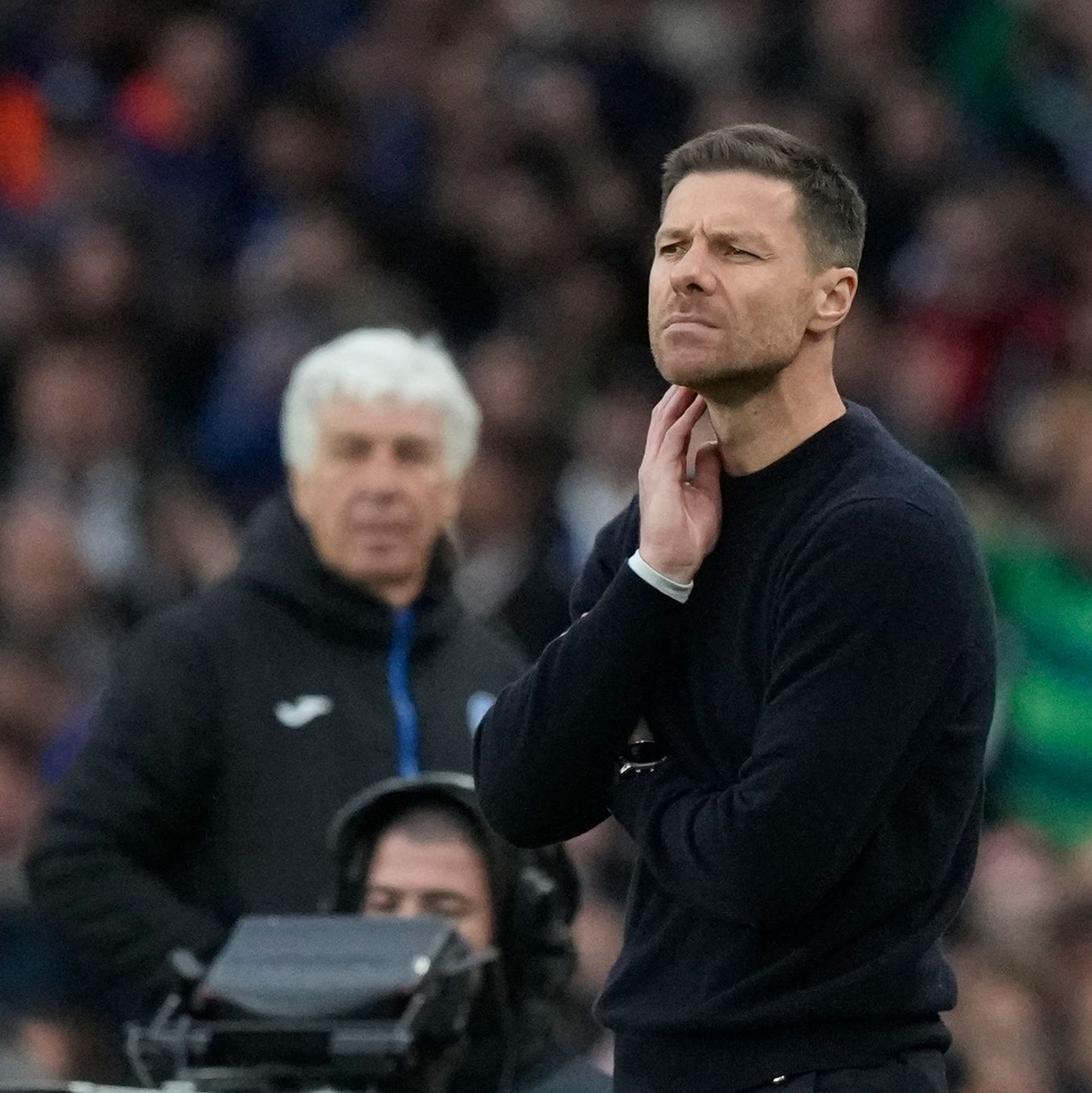 Leverkusen-Coach Xabi Alonso sah eine schwache Leistung seiner Mannschaft. - Foto: Frank Augstein/AP