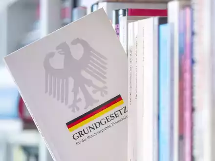 Das Jahr des Grundgesetz-Jubiläums dürfte ein entscheidendes werden in der Geschichte der bundesdeutschen Demokratie. - Foto: Hendrik Schmidt/dpa