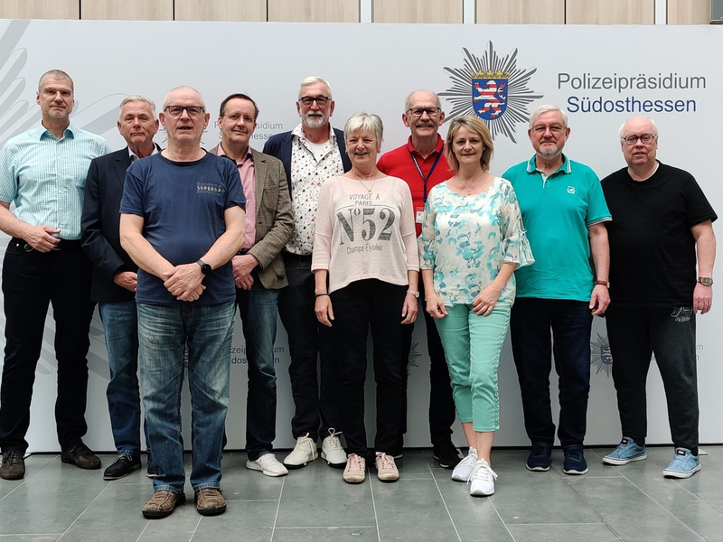 POL-OF: Sieben neue Sicherheitsberater für Senioren im Polizeipräsidium Südosthessen ausgebildet - Foto: presseportal.de