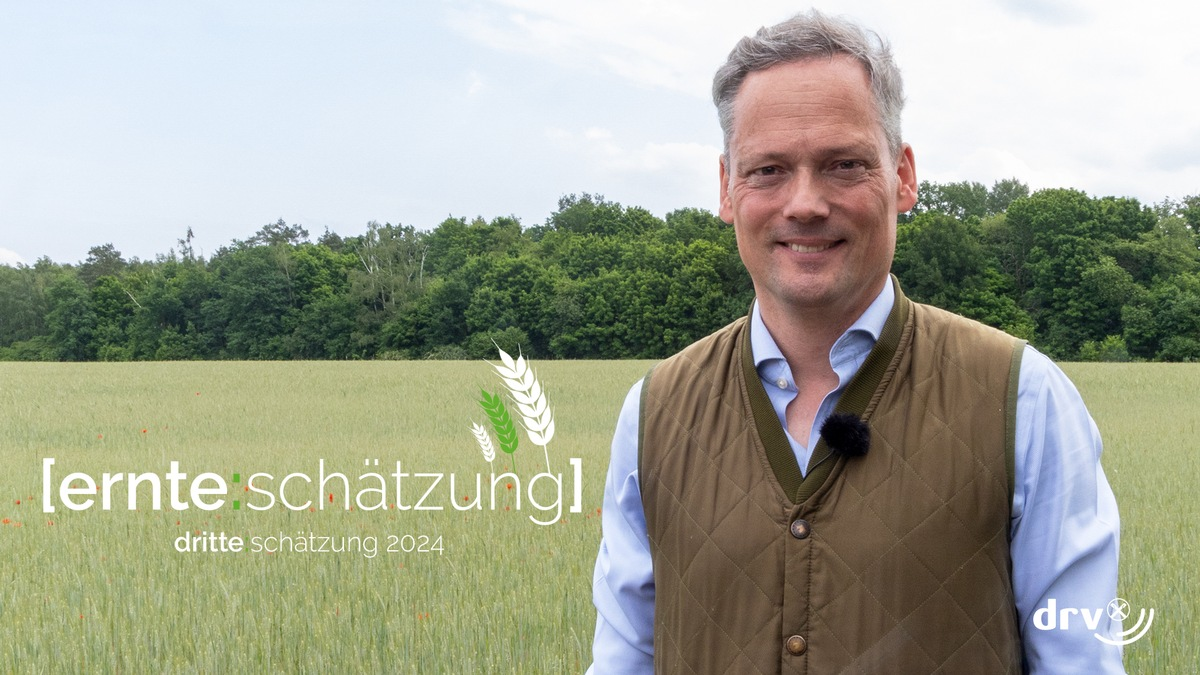 Dritte DRV-Ernteschätzung 2024 / DRV: Kurzfrist-Entscheidungen führen zu Markt-Turbulenzen - Foto: presseportal.de