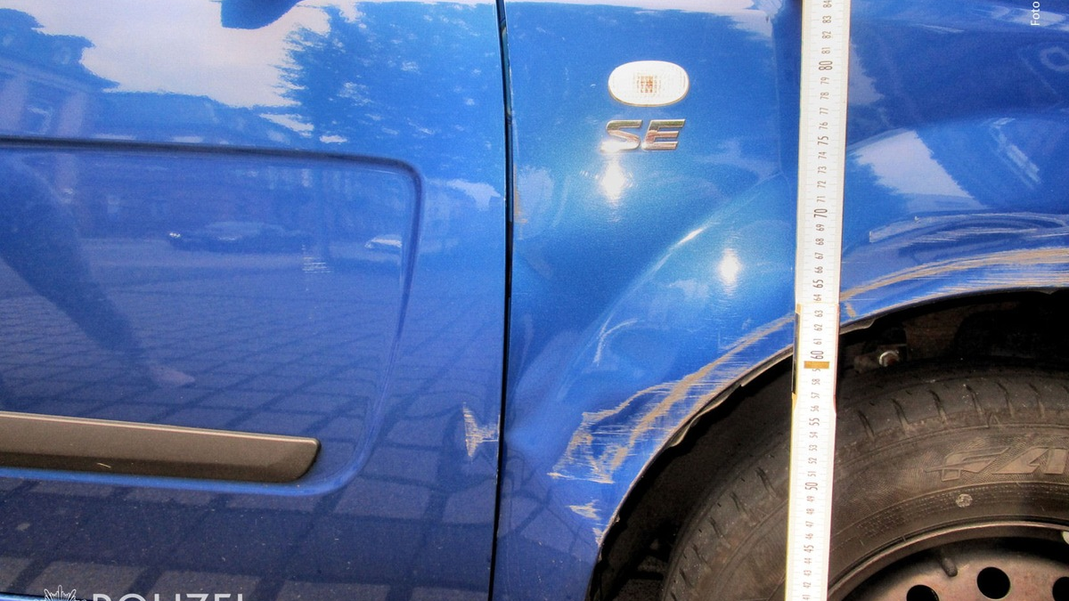 POL-PPWP: Chevrolet gerammt und abgehauen - Foto: presseportal.de