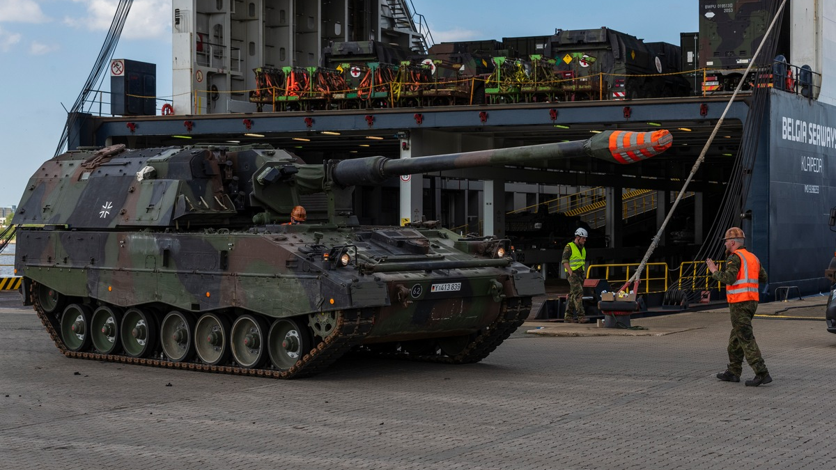 Quadriga 2024: Gepanzerte Kampftruppen üben Verteidigung der NATO-Ostflanke in Litauen - Foto: presseportal.de