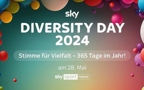 #StimmeFürVielfalt - 365 Tage im Jahr!: der große Thementag zum Diversity Day am 28. Mai 2024 auf Sky Sport News - Foto: presseportal.de