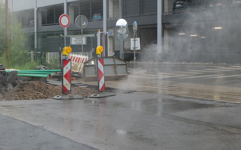 FW-DO: Bagger beschädigt Gasversorgungsleitung - Bild: presseportal.de