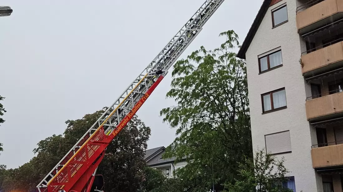 FW-Radolfzell: Brand nach Blitzeinschlag - Bild: presseportal.de