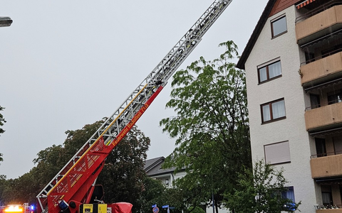 FW-Radolfzell: Brand nach Blitzeinschlag - Foto: presseportal.de