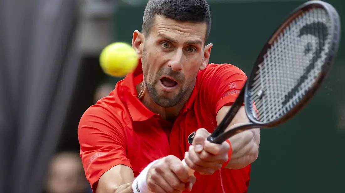 Zeigt in diesem Jahr nicht die Dominanz, die man von ihm kennt: Novak Djokovic. - Bild: Martial Trezzini/KEYSTONE/dpa