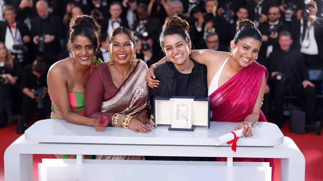Der indische Film «All We Imagine as Light» erhält die zweitwichtigste Auszeichnung des Festivals in Cannes. - Bild: Vianney Le Caer/Invision/AP/dpa