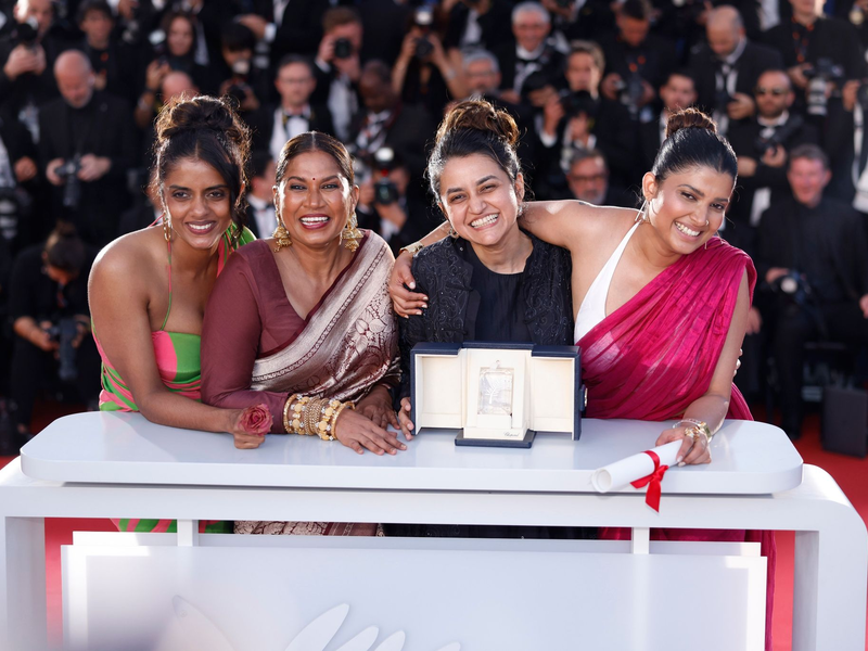 Der indische Film «All We Imagine as Light» erhält die zweitwichtigste Auszeichnung des Festivals in Cannes. - Foto: Vianney Le Caer/Invision/AP/dpa