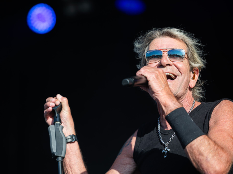 Der Sänger Matthias Reim während eines Auftritts. - Foto: Michael Matthey/dpa