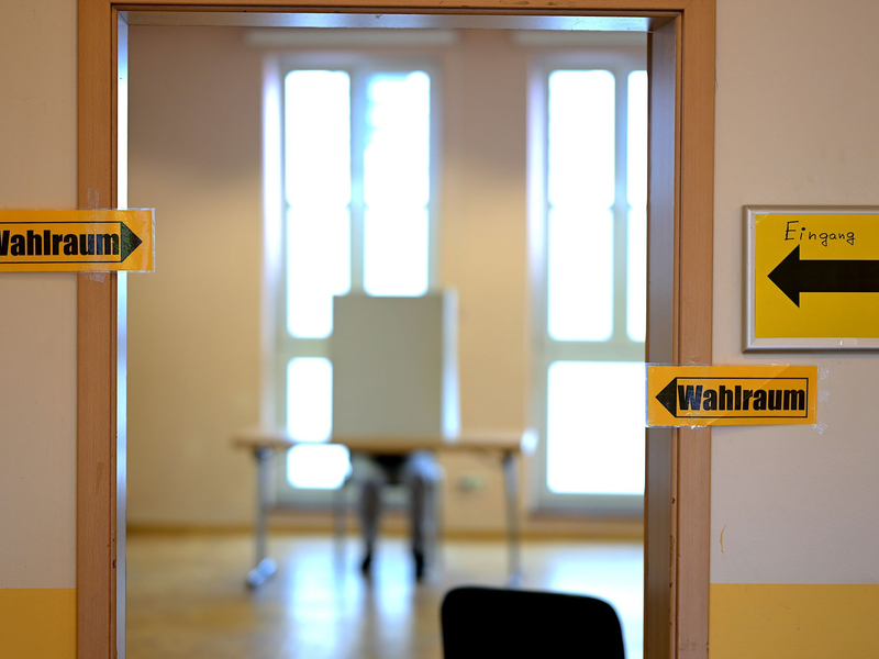 In Thüringen wurden Landräte, Bürgermeister und Kommunalparlamente gewählt. - Foto: Jacob Schröter/dpa