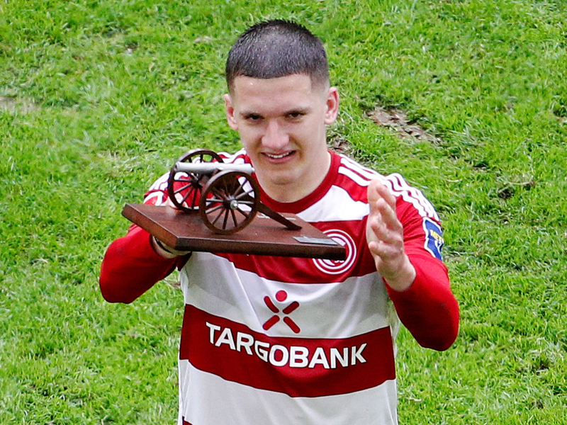 Der Düsseldorfer Christos Tzolis sieht seine Zukunft in Deutschland. - Foto: Roland Weihrauch/dpa