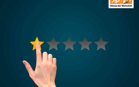 Ungerechtfertigte Negativ-Bewertungen von Firmen auf Portalen wie etwa Kununu oder Trustpilot / DUP Monitor-Umfrage zeigt: Unternehmerinnen und Unternehmer sind für strenge Regulierung - Foto: presseportal.de