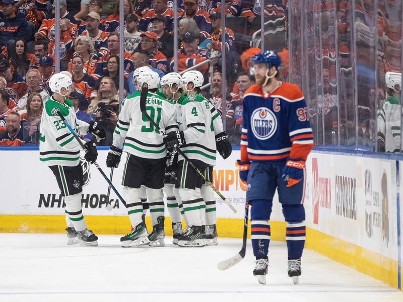 Die Dallas Stars führen in der Serie gegen die Edmonton Oilers mit 2:1. - Foto: JASON FRANSON/The Canadian Press/AP/dpa