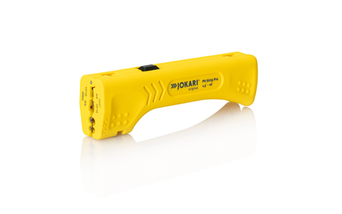 JOKARI PV-Strip Pro: Das Profiwerkzeug für Solarkabel mit einzigartig großer Bandbreite von 1,5-16mm². Einfach, weil er funktioniert - Foto: presseportal.de