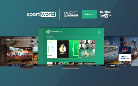 Sportworld erweitert ihr Angebot um den neuen DFB FAST-Channel DFB Play TV, die FIA World Rally Championship und Red Bull TV - Foto: presseportal.de Sportworld erweitert ihr Angebot um den neuen DFB FAST-Channel DFB Play TV, die FIA World Rally Championship und Red Bull TV - Foto: presseportal.de