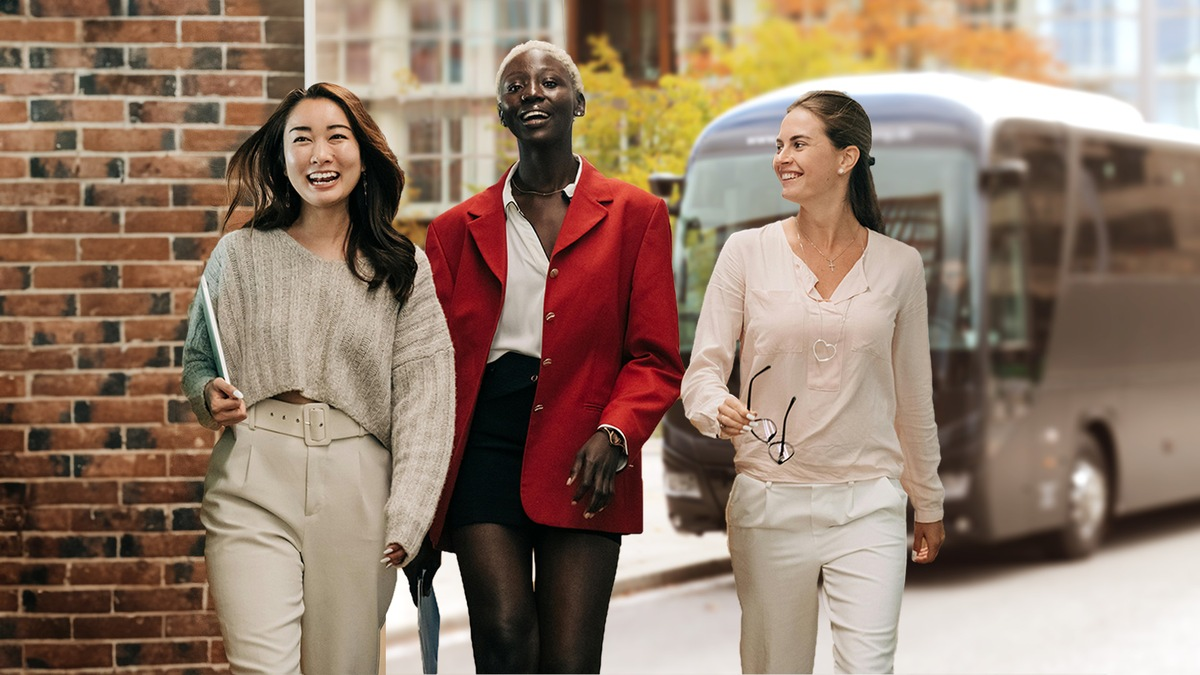 Weibliche Pioniere in der Branche der Busvermietung: Chancen und Herausforderungen für Frauen in der Buslogistik - Foto: presseportal.de