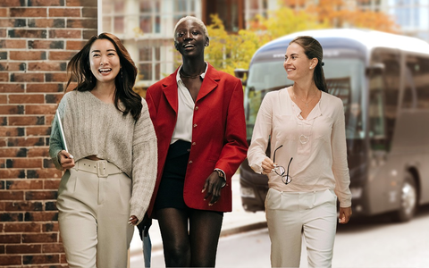 Weibliche Pioniere in der Branche der Busvermietung: Chancen und Herausforderungen für Frauen in der Buslogistik - Foto: presseportal.de