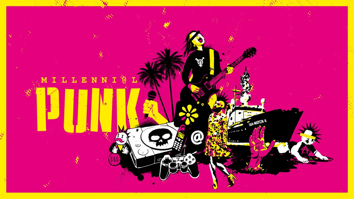 Millennial Punk - Eine Subkultur in Zeiten der Digitalisierung / Vierteilige Dokuserie à 45 Minuten ab 28. Mai 2024 in der ARD Mediathek - Foto: presseportal.de