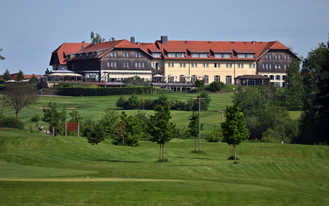 Das DFB-Teamhotel in Blankenhain. - Foto: Martin Schutt/dpa