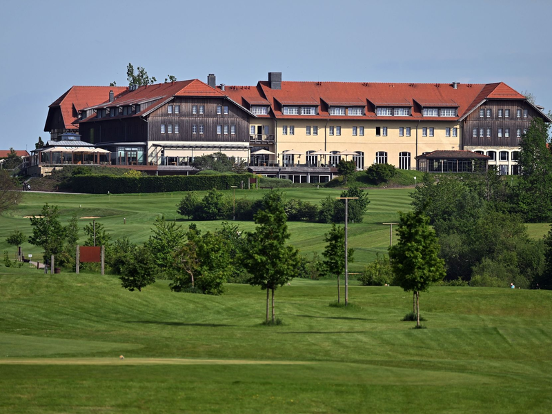 Das DFB-Teamhotel in Blankenhain. - Foto: Martin Schutt/dpa