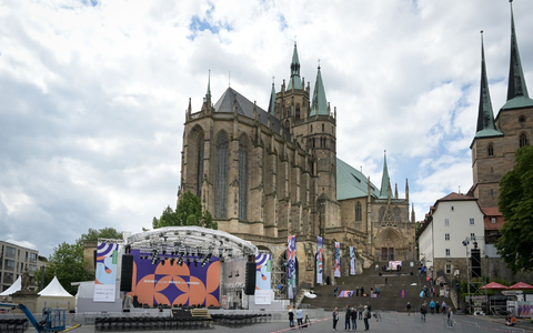 Bis einschließlich Sonntag werden 20.000 Besucherinnen und Besucher in Erfurt erwartet. - Foto: Heiko Rebsch/dpa