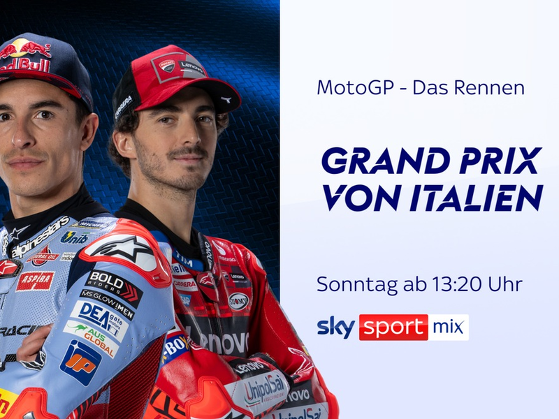 Holt Weltmeister Bagnaia im Heimspiel weiter auf? Der komplette Rennwochenende der MotoGP(TM) in Italien live bei Sky Sport - Foto: presseportal.de