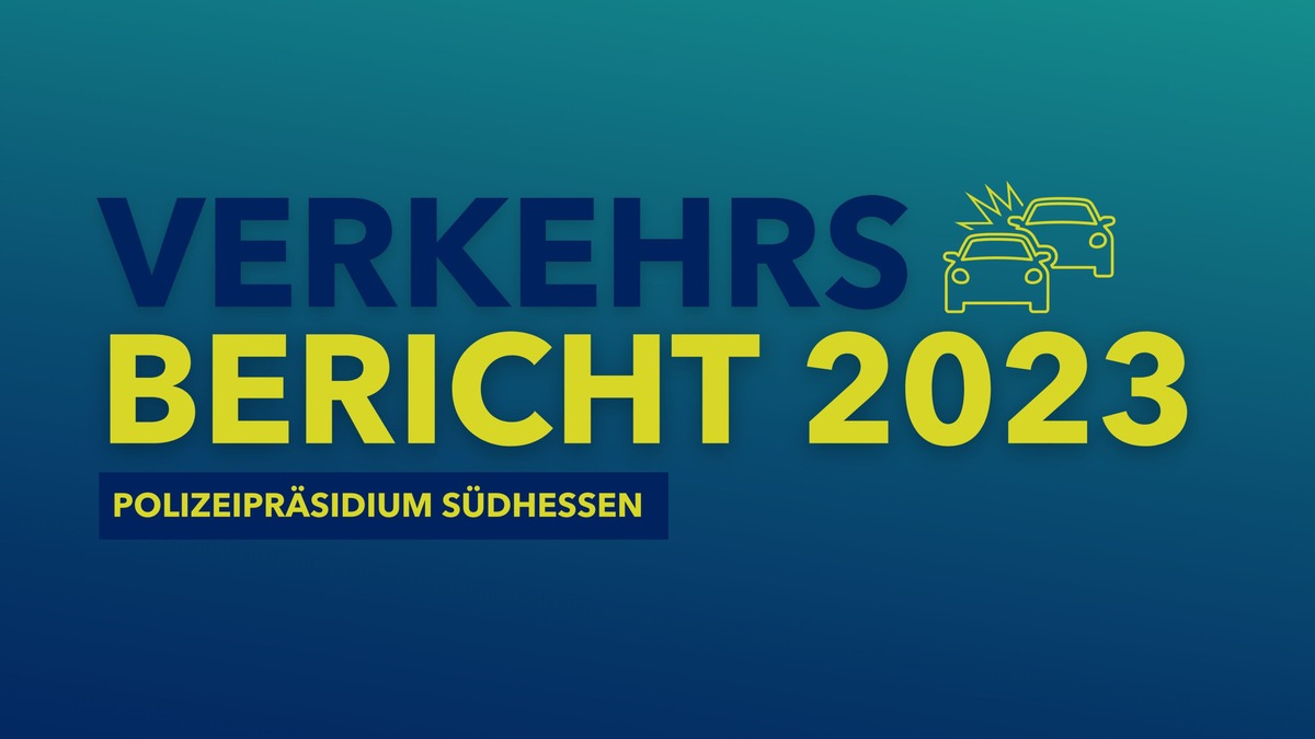 POL-DA: Südhessen: Polizeipräsidium Südhessen veröffentlicht Verkehrsunfallstatistik 2023 - Foto: presseportal.de