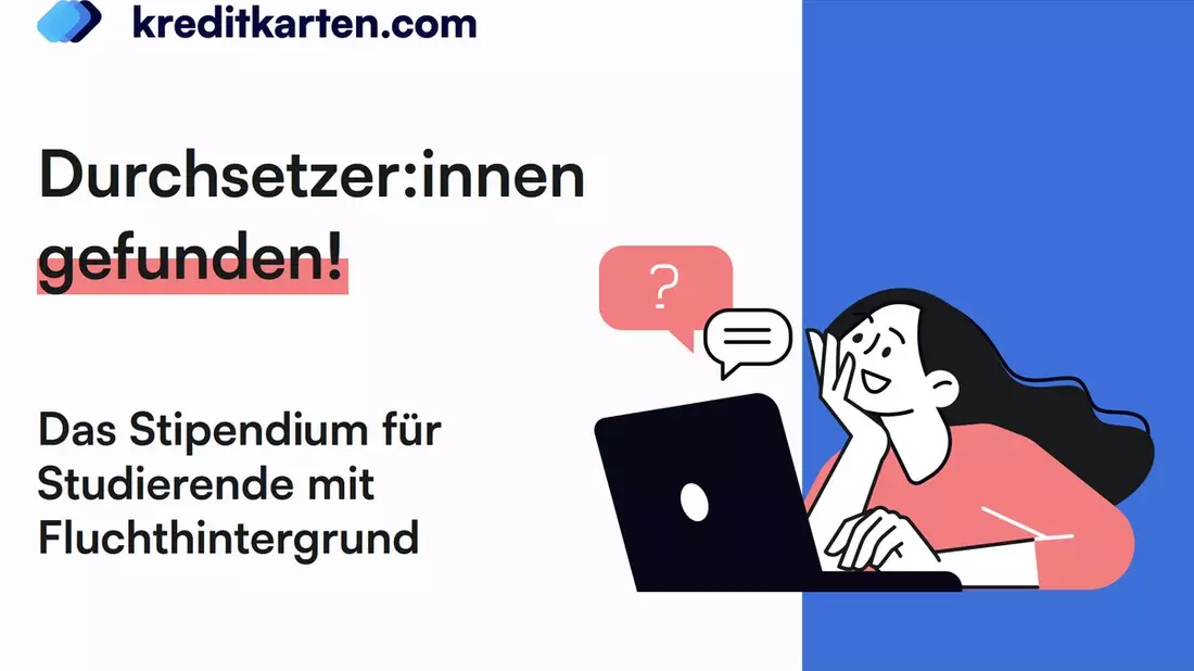 Jury wählt Durchsetzer:innen: Kreditkarten.com vergibt Stipendien an Studierende mit Fluchthintergrund - Bild: presseportal.de
