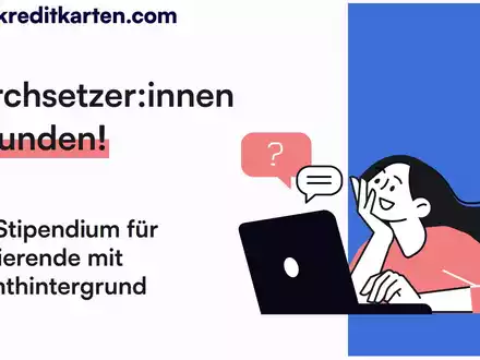 Jury wählt Durchsetzer:innen: Kreditkarten.com vergibt Stipendien an Studierende mit Fluchthintergrund - Foto: presseportal.de