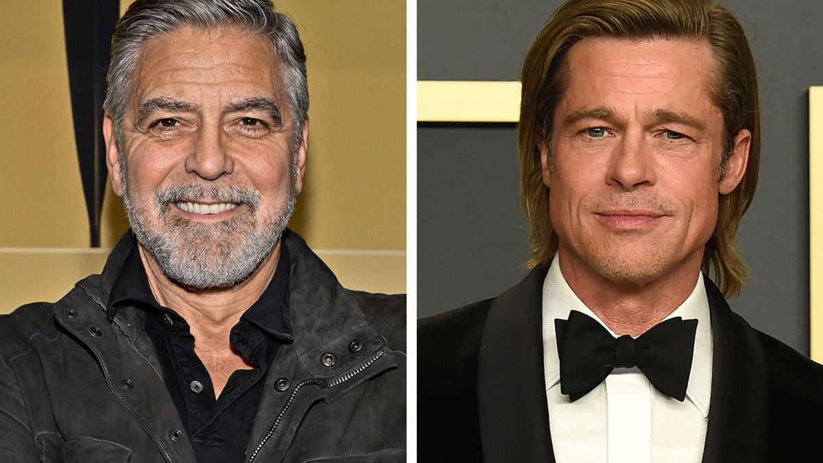 Clooney und Pitt sind in einem Trailer zum Film «Wolfs» von AppleTV+ erstmals seit 16 Jahren wieder gemeinsam vor der Kamera zu sehen. - Foto: Evan Agostini/Jordan Strauss/AP/dpa